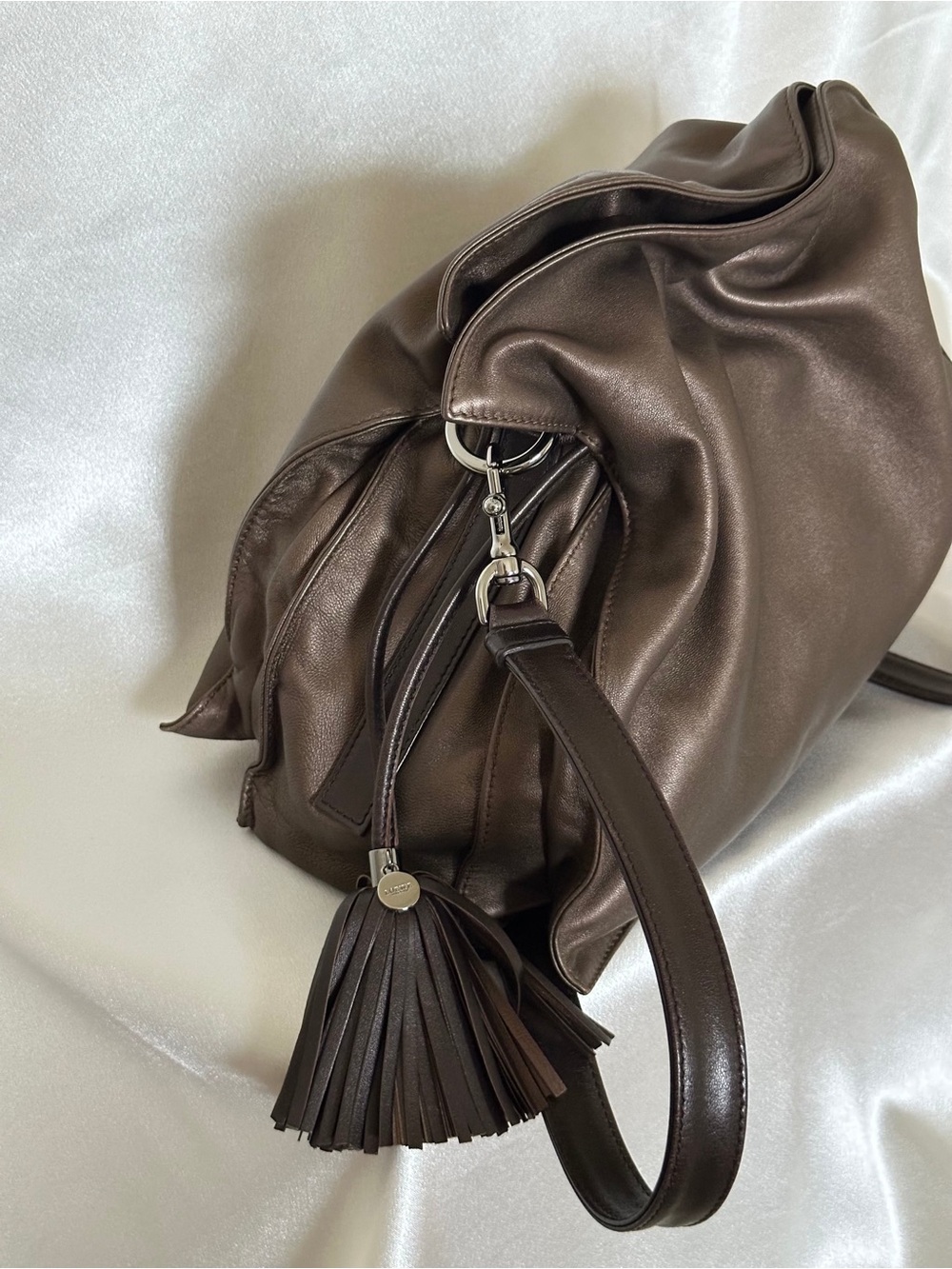 Loewe Flamenco Anagram Shoulder/crossbody Leather bag - Picture 4 of 15